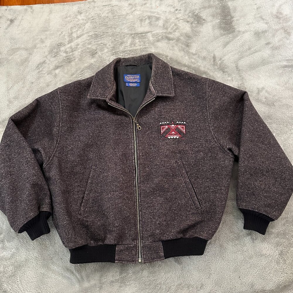 Vintage Pendleton Wool Jacket Coat Thunderbird Az… - image 2